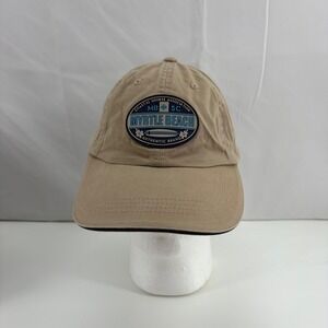 Strand Headwear Myrtle Beach Hat Mens Tan Cotton Coastal Shores Surf Cap